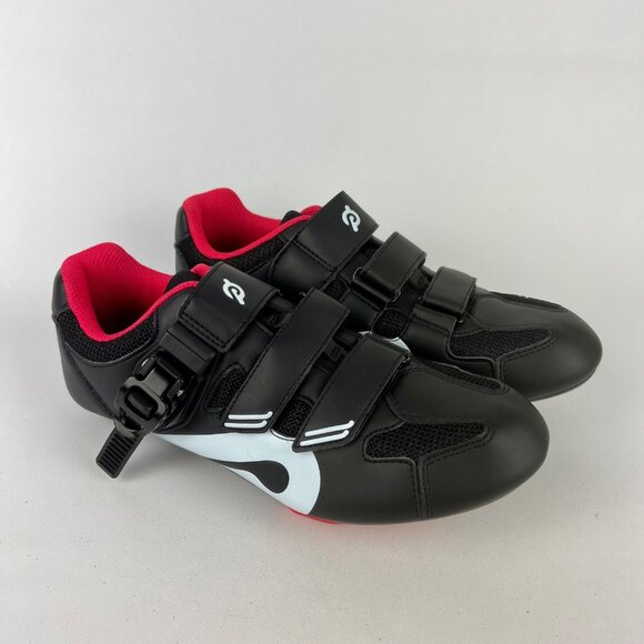 Peloton Unisex Bike Cycling Shoes Delta Cleats Black size 40 US Womens 9 Mens 7 - Picture 1 of 15
